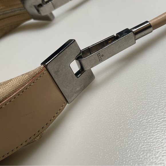 Gucci GG Canvas hobo Shoulder Bag Beige brown handbag - Picture 13 of 13